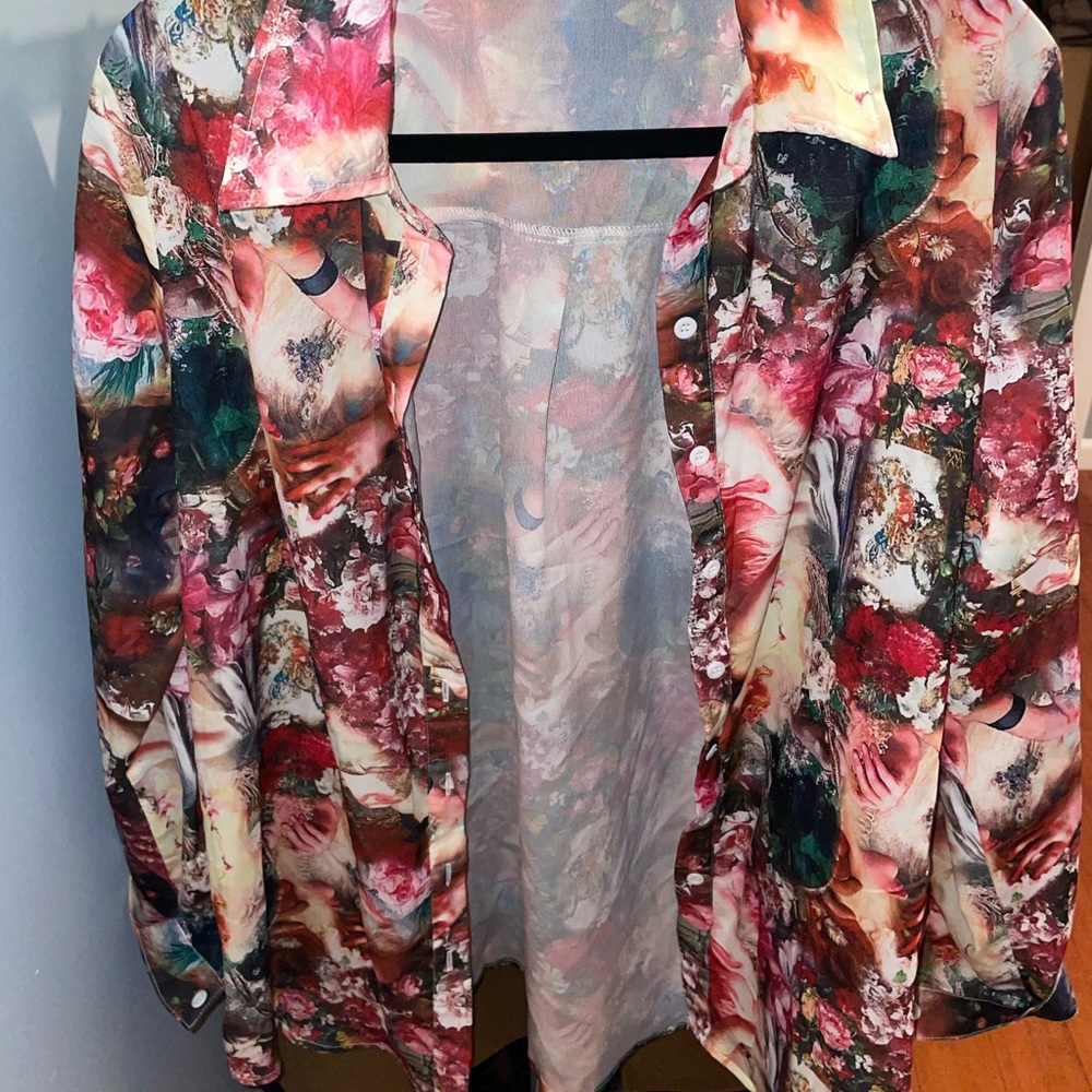 Pretty little thing button down shirt